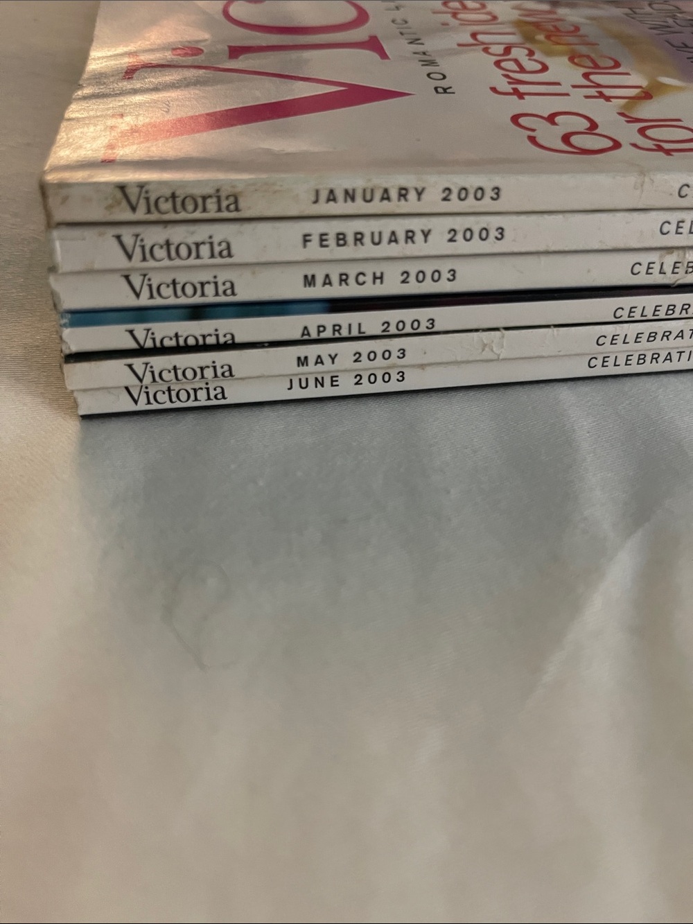 Victoria Magazines- Lot of 6- 2003 - Picture 2 of 2
